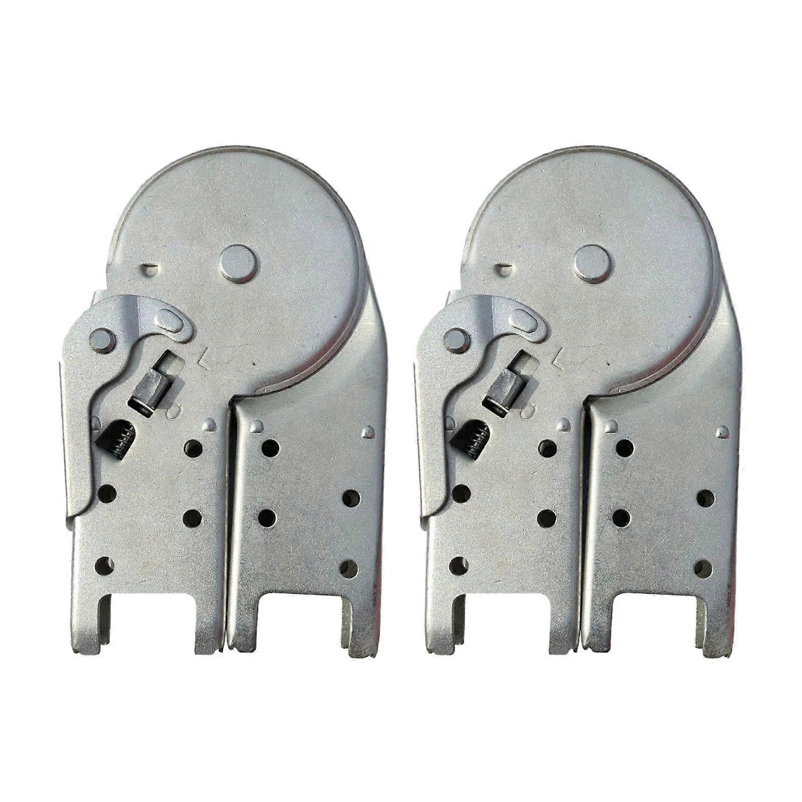 2x Durable Folding Ladder Hinge Replacement Kit Hasp Hinge Lock Switch