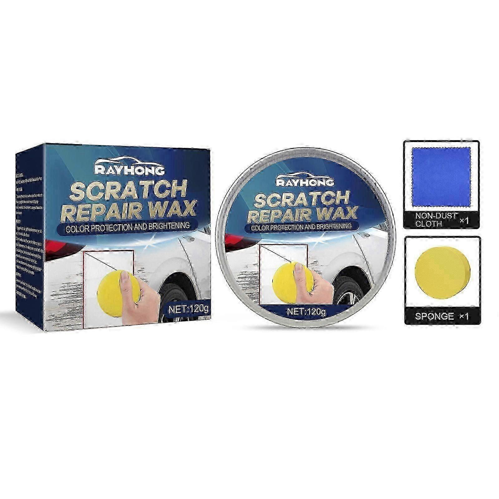Scratch Repair Wax, Paint Retreading Car Clean Stain And Scratch Polishing Wax