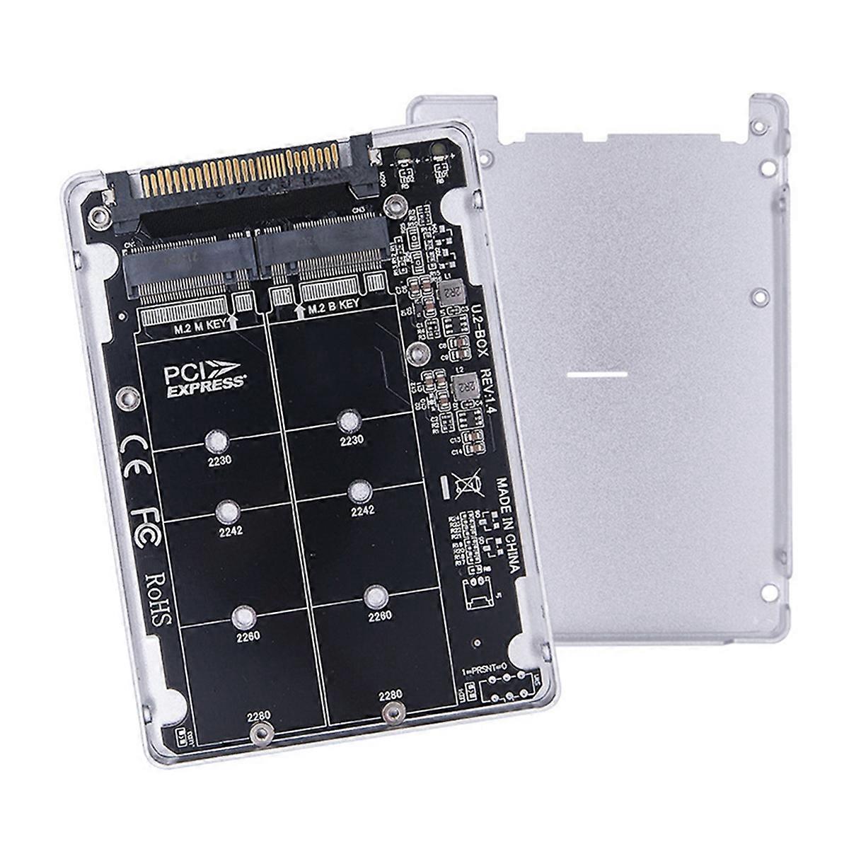 M.2 SSD zu U.2 Adapterkarte M.2 NVMe NGFF SSD zu PCI-E U.2 SFF-8639