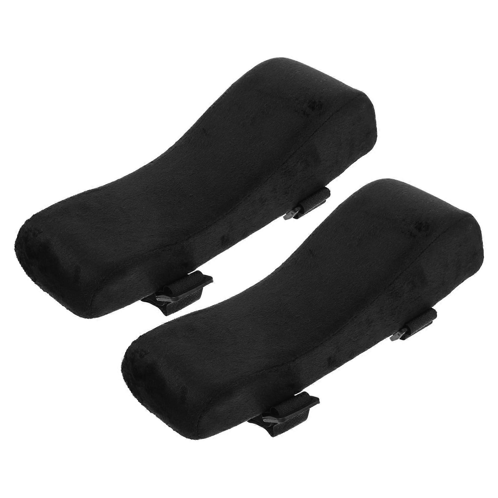 Desk Armrest Pillow Memory Foam Elbow Guard for Gaming and Office Chairs - Ergonomic Replacement Cushion, Adjustable Size