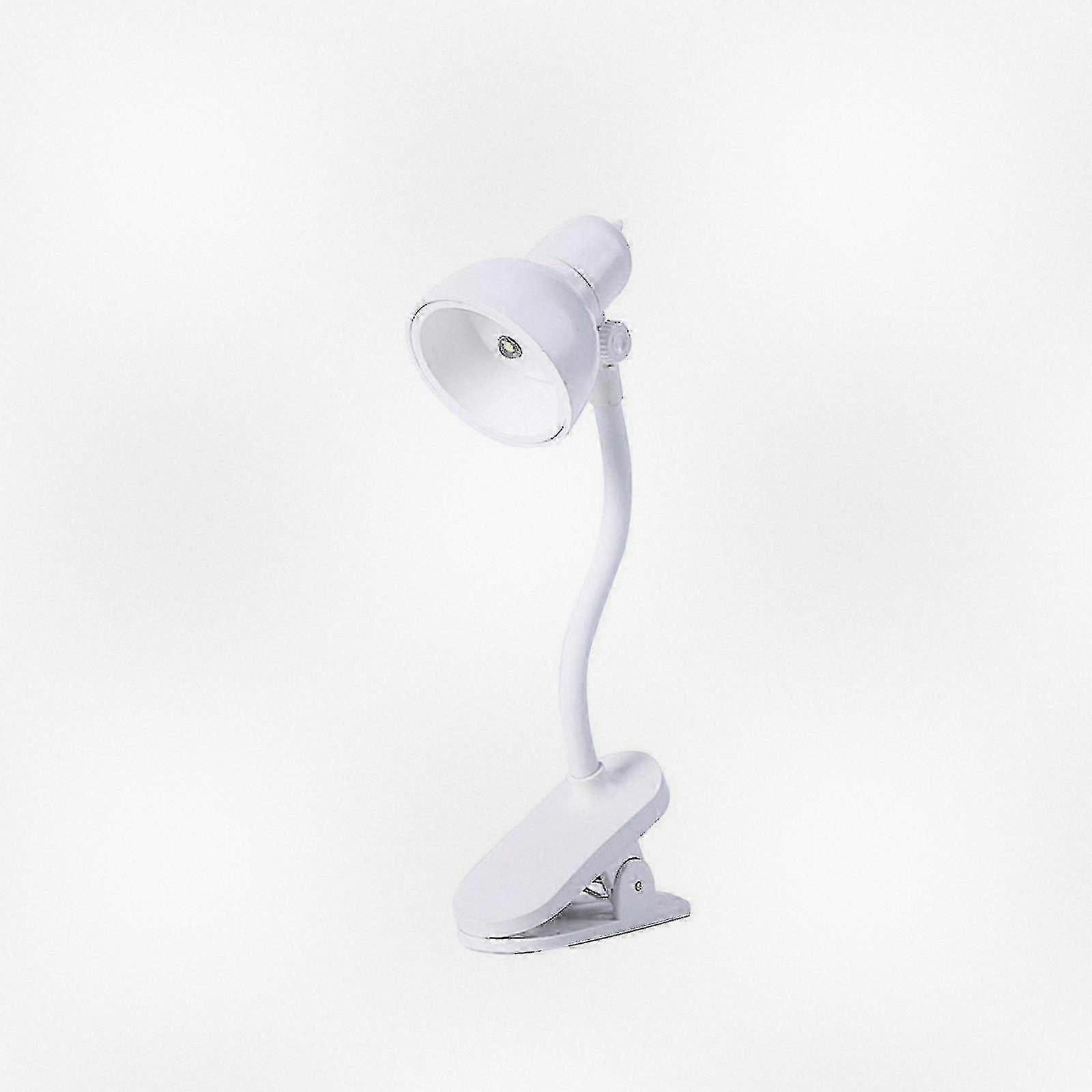 Portable Clip-On Desk Lamp for Home Lighting, 360-Degree Rotatable Reading Light for Bookshelf, Desk, Bunk Bed, and Cupboard