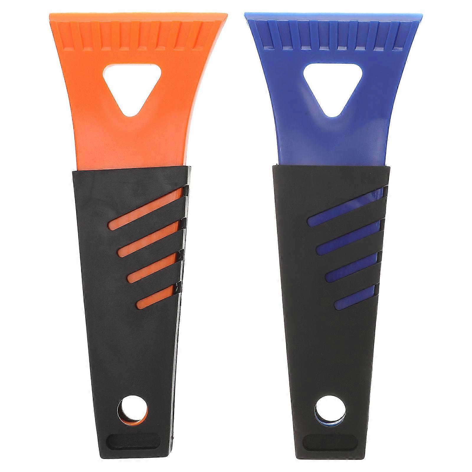 2pcs Premium Frost Snow Removal for Car Use with Durable PP PVC Material Multi Color