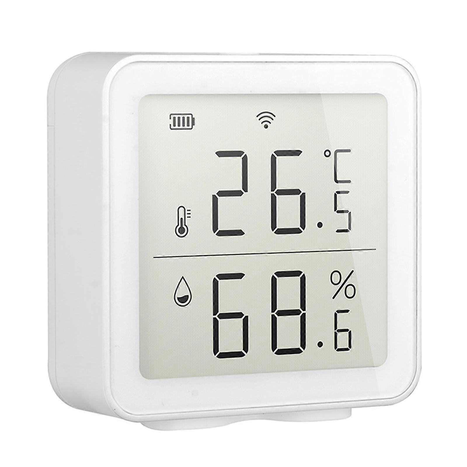 Indoor Wireless WiFi Temperature Humidity Sensor APP Remote Monitor Data Logger Thermometer Hygrometer for Home Pet