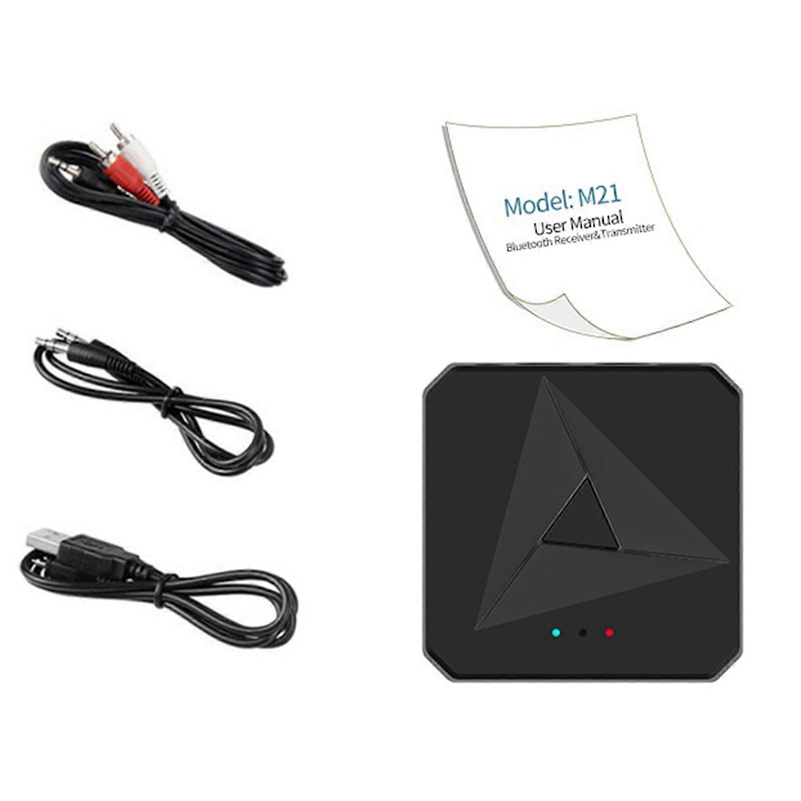 Bluetooth-compatible 5.0 Transmitter Receiver Wireless 3.5mm Aux Audio Adapter support NFC for Audio PC TV Hi Fi Home