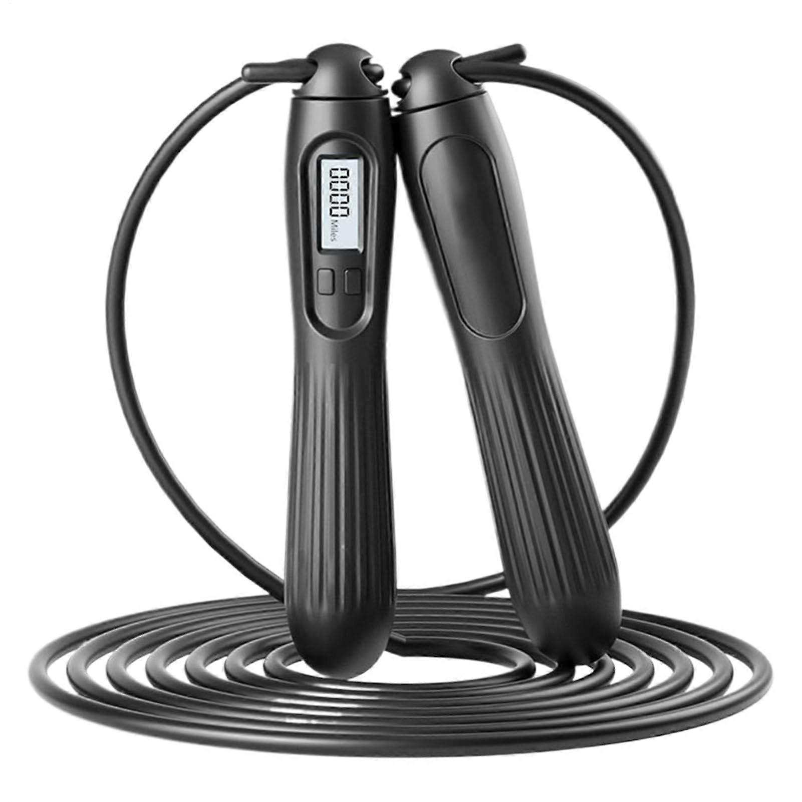 Weighted Jump Rope for Women, Adjustable Digital Counting Fitness Equipment, Smart Workout Accessory, Durable Design