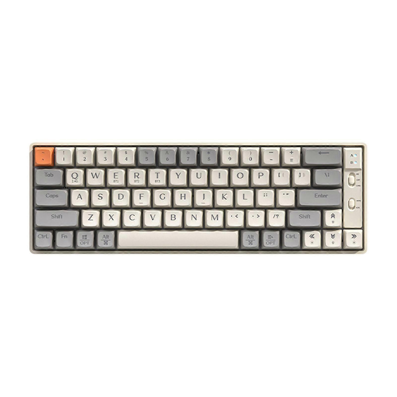65 Keys Layout Gaming Keyboard Hot Swappable Wireless Multifunctional Type C