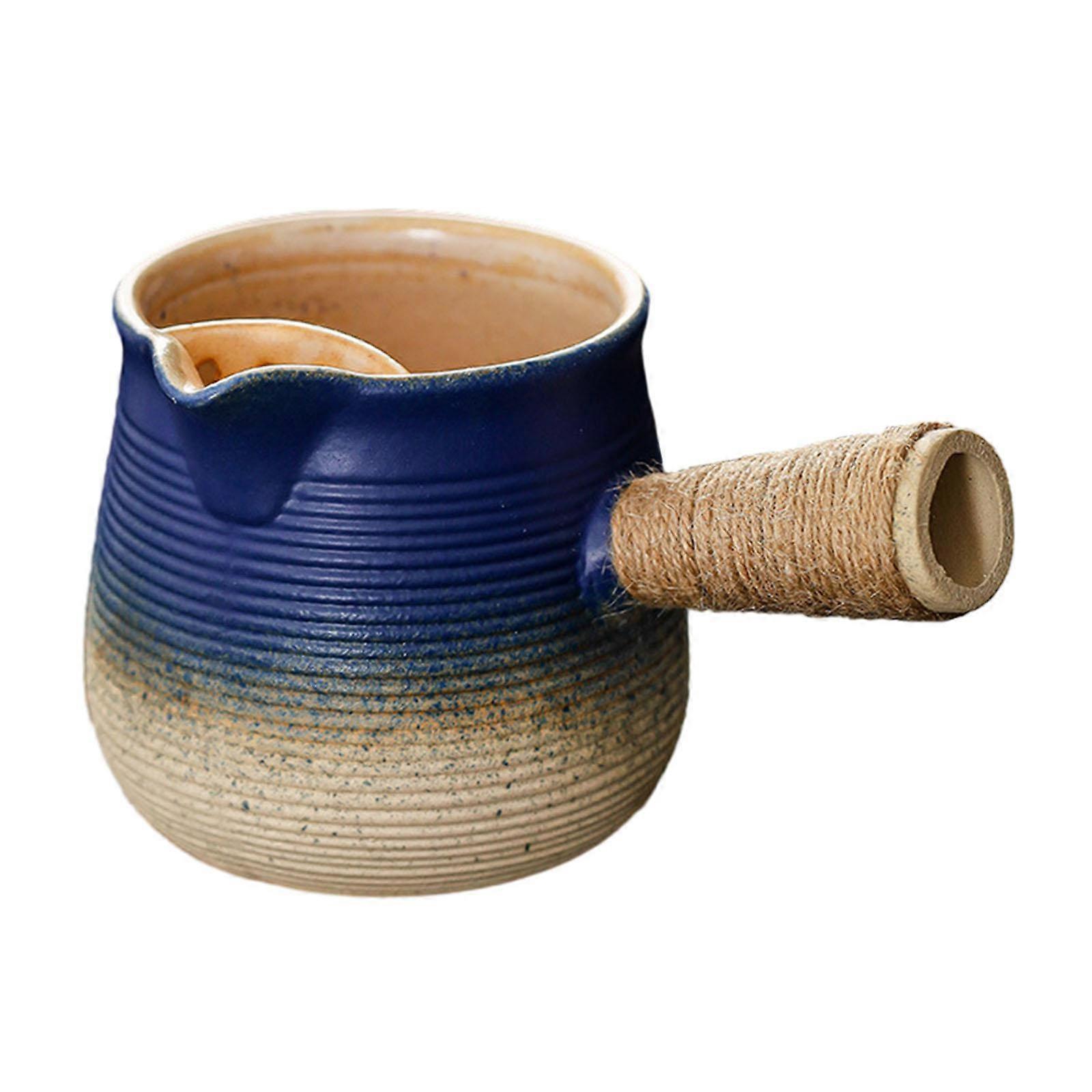 Ceramic Teapot Tea Maker Durable Loose Leaf Tea Pot with Tea Filter with Rope