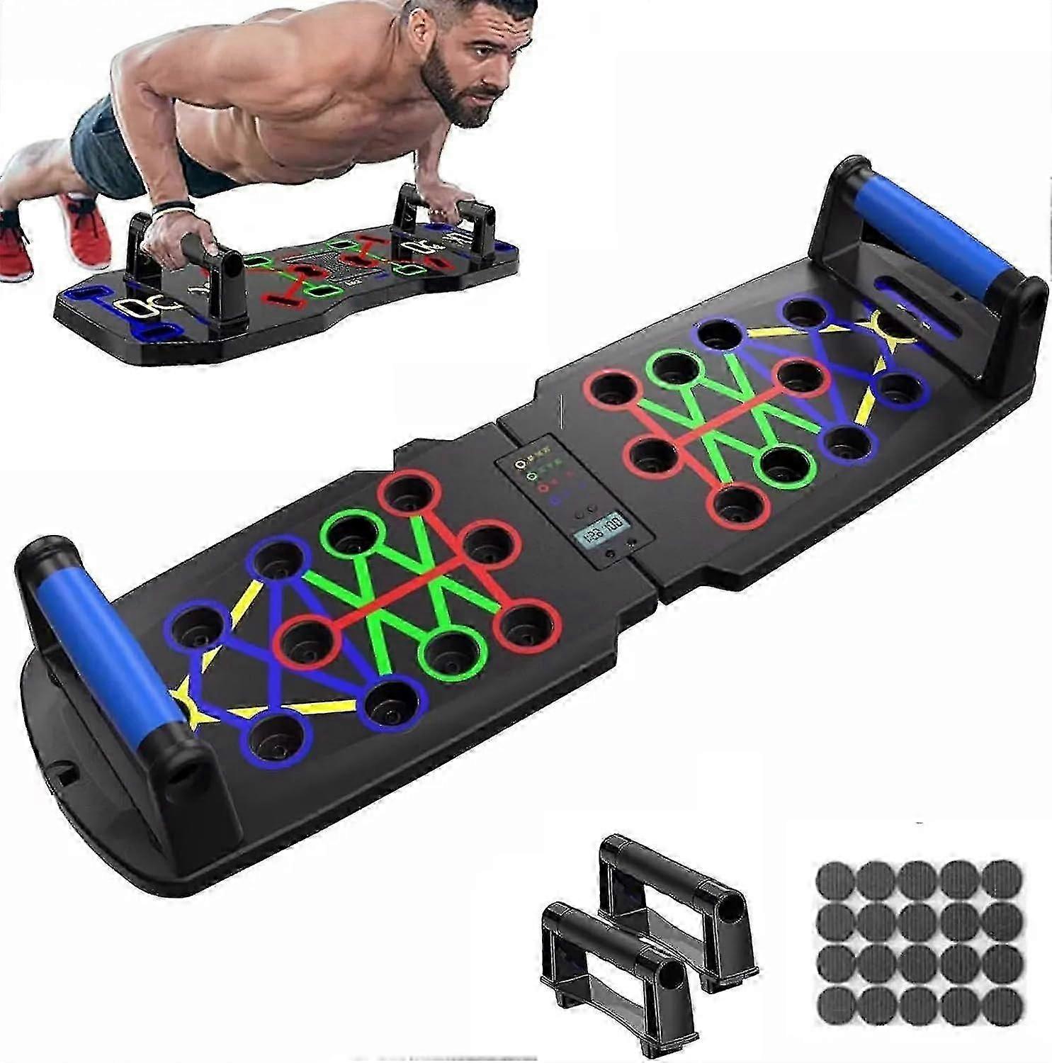 Push-up Handles, Push Up Board, Push Up Board, Fitness Equipment For Home, Calisthenics Equipment, Fitness Accessories, Push Up Board With Counting Ti