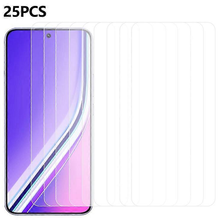 Realme P3 Pro 5G強化ガラス高精細スクリーンプロテクターフィルムに対応する25個