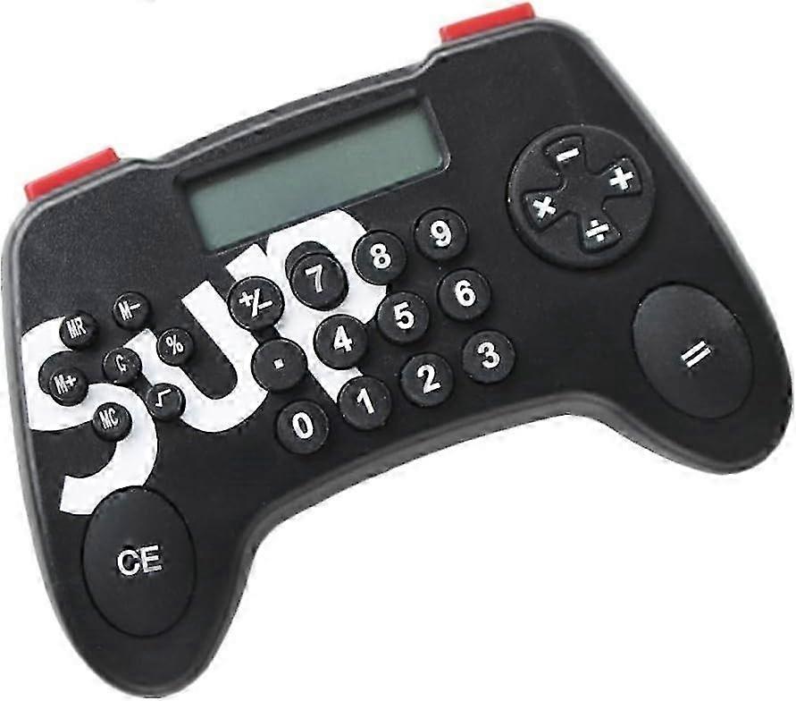 2025 Multimedia Control Device, Confidence Building Toy, Portable Red & Black Calculator with Standard Functions for Personal Finance Management, 2.4G