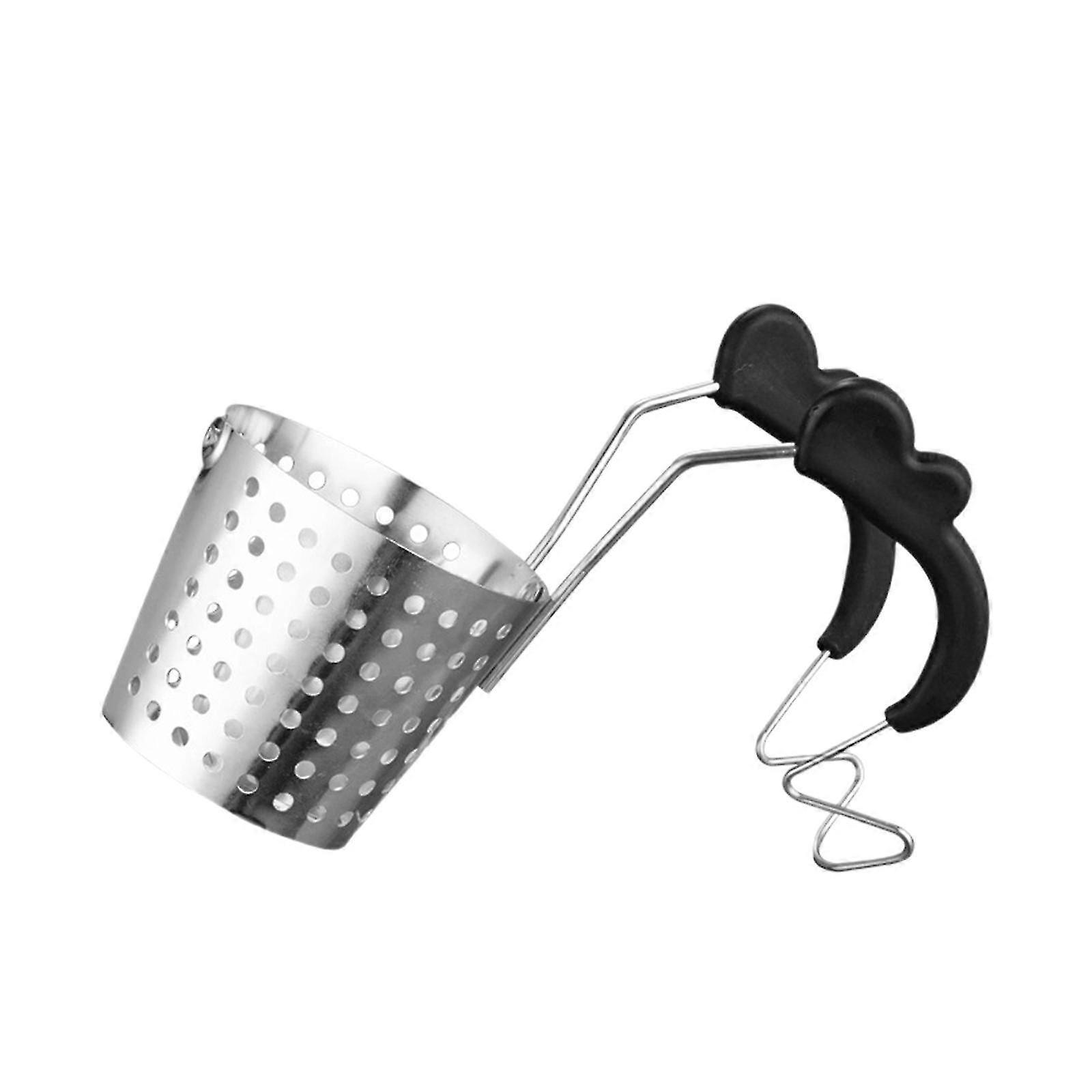 Blanching Basket Strainer Spoon for Vegetable Rinsing with Hot Pot Hanging Design, Perfect for Cooking and Kitchen Use
