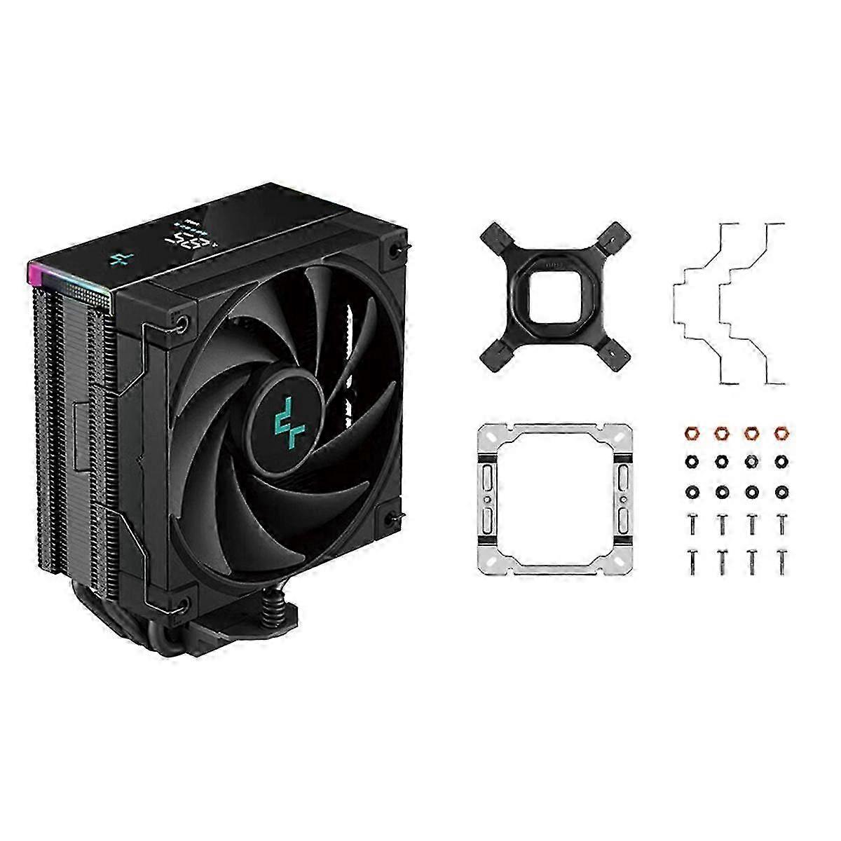 AK400 CPU Processor Cooling Fan Radiator Digital Display for LGA1700/1200 115X