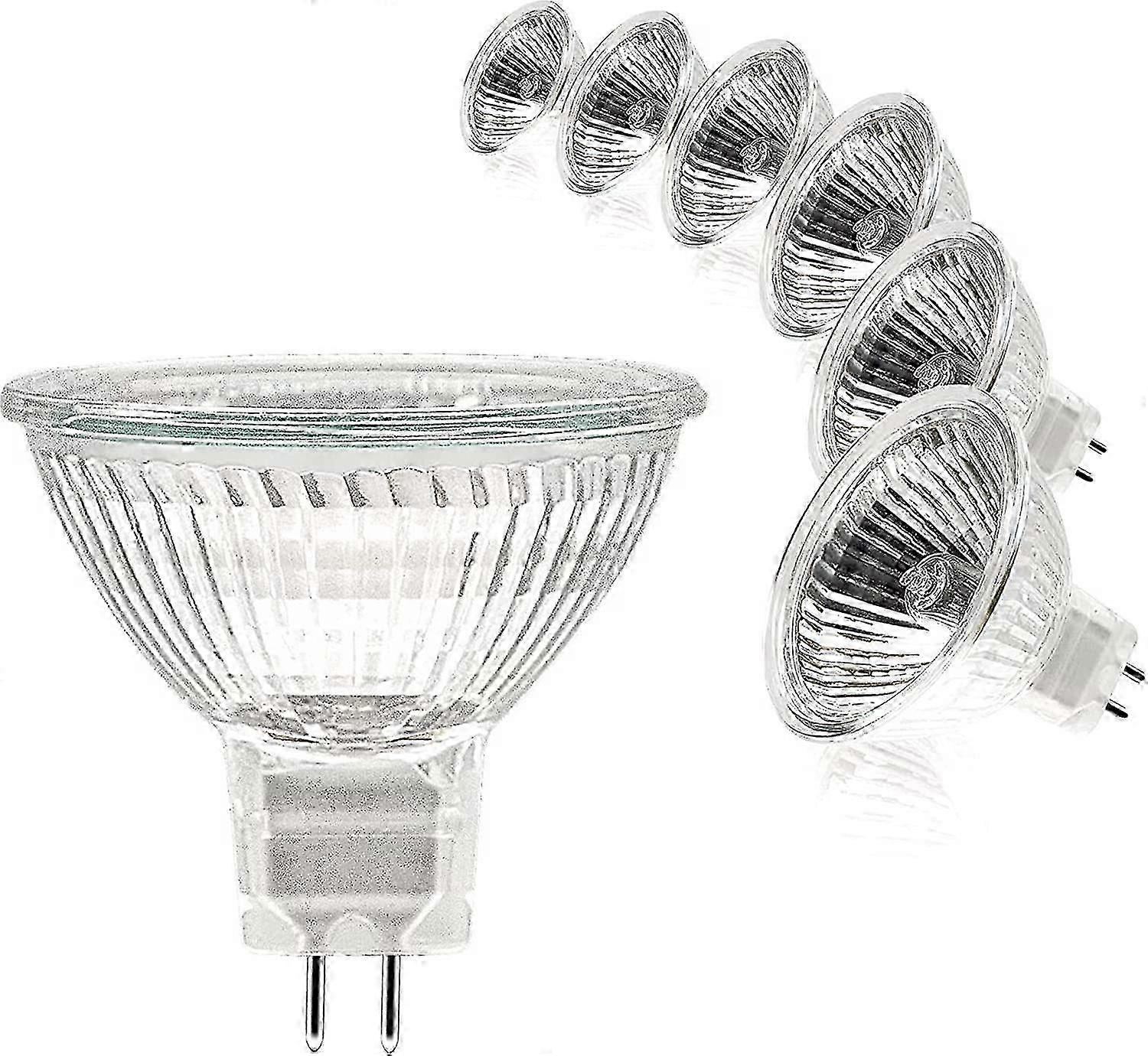 Halogen Light Bulbs, 12v 50w Spotlight Bulb Dimmable For Ceiling Light, 2 Pin