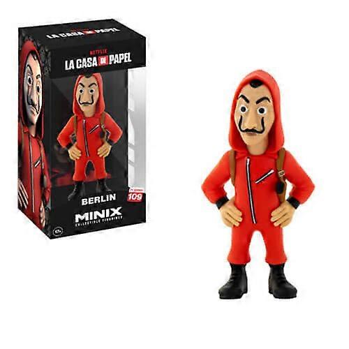 BERLIN Minix the Money Heist with Mask Collectible Action Figure for Ages 3+