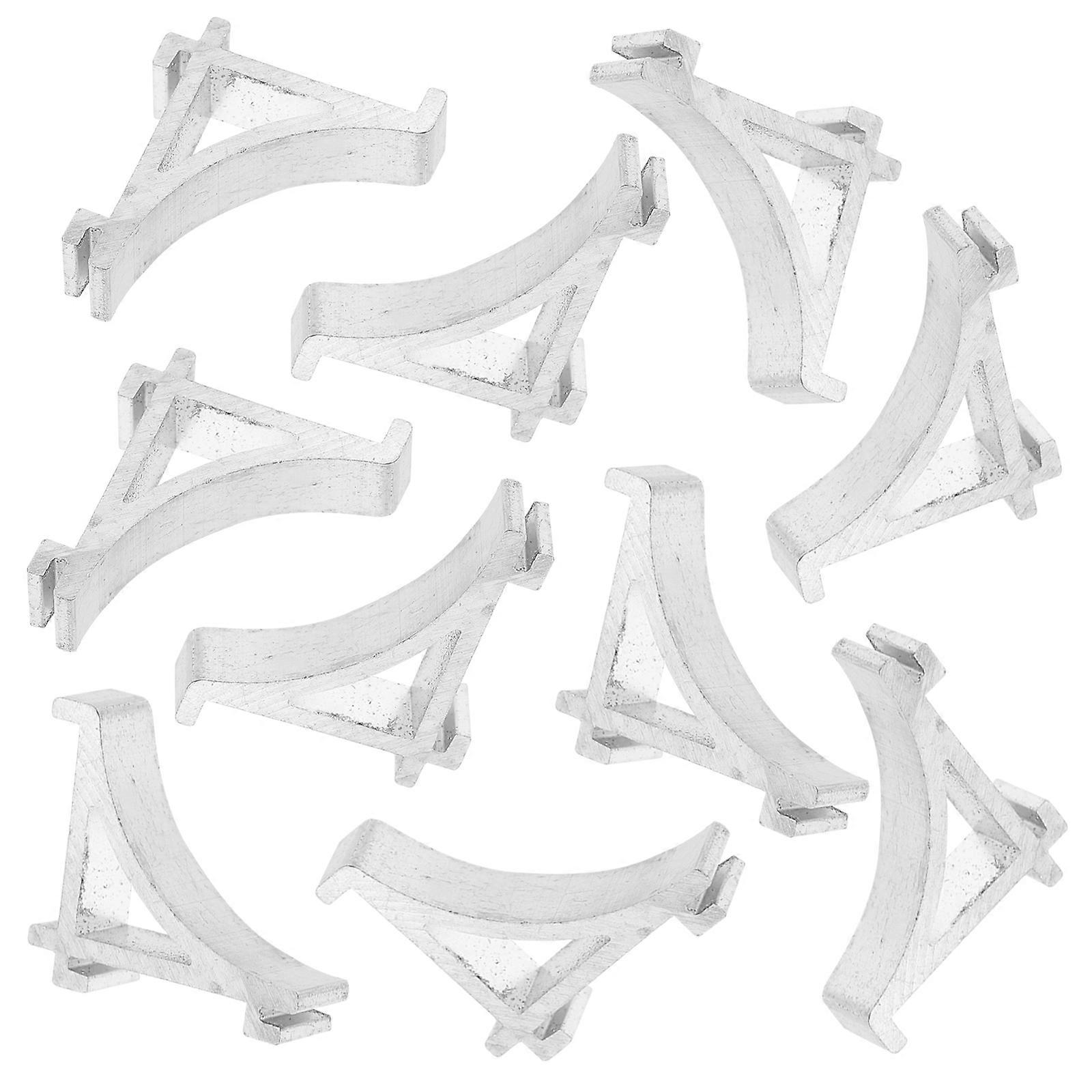 10 Pack Refrigerator Shelf Support Hooks for Freezer and Fridge Organizers – Easy Installation, Practical Storage Solution