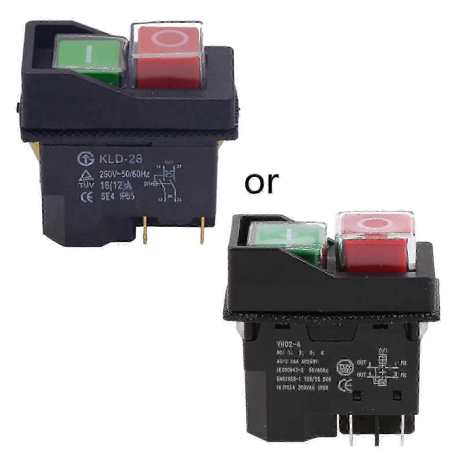 2025 4 Pin Kld-28 Electromagnetic Switch Safety Switch For Electric Cutter & Slicer Walkbee A