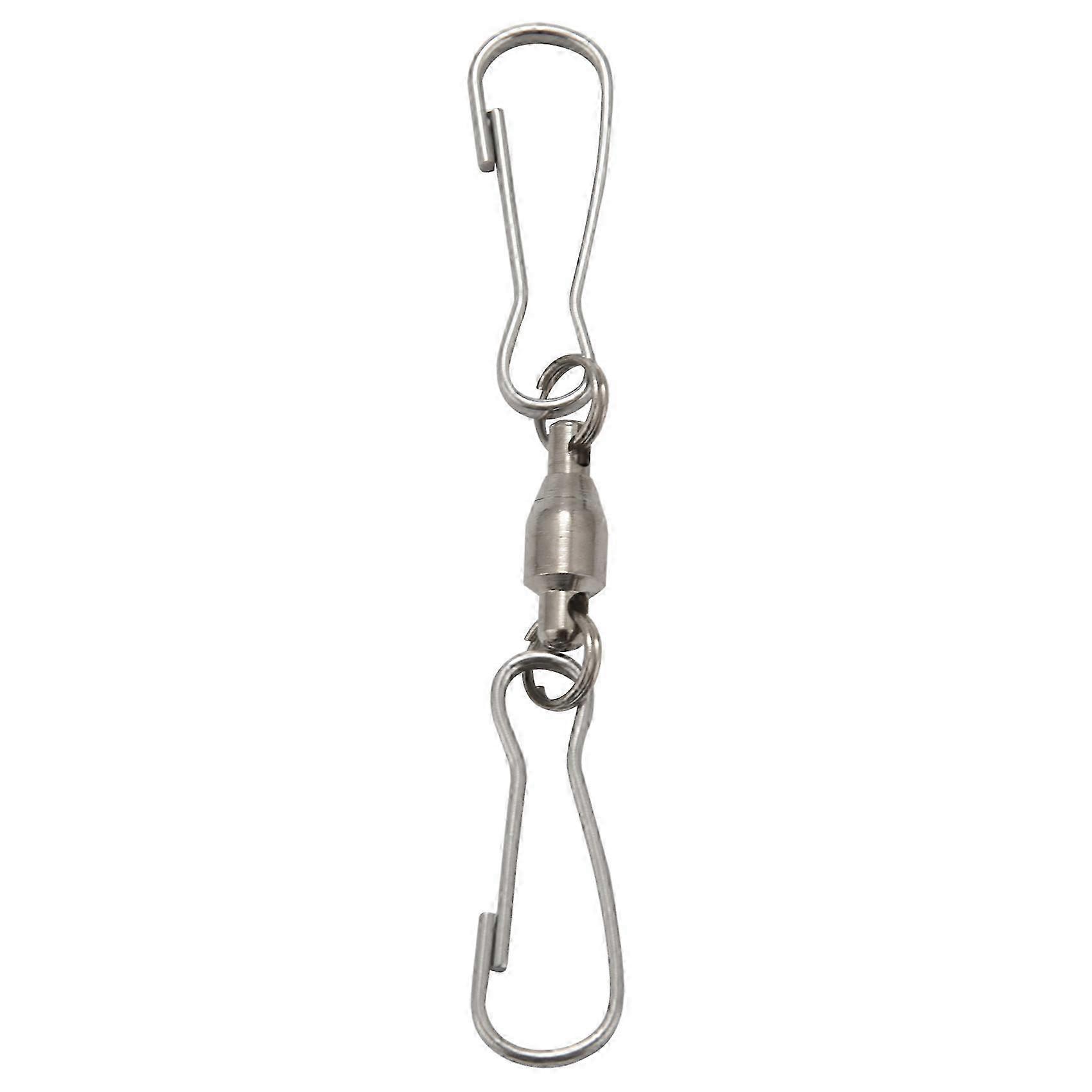 2025 12 Pack Double Clip Swivel Hooks for Wind Spinners, Hanging