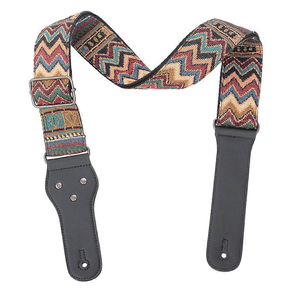 Comfortable & Durable Guitar Strap for Folk and Electric Guitars – Stylish Design with Fine Workmanship for Musicians Seeking Functionality and Style