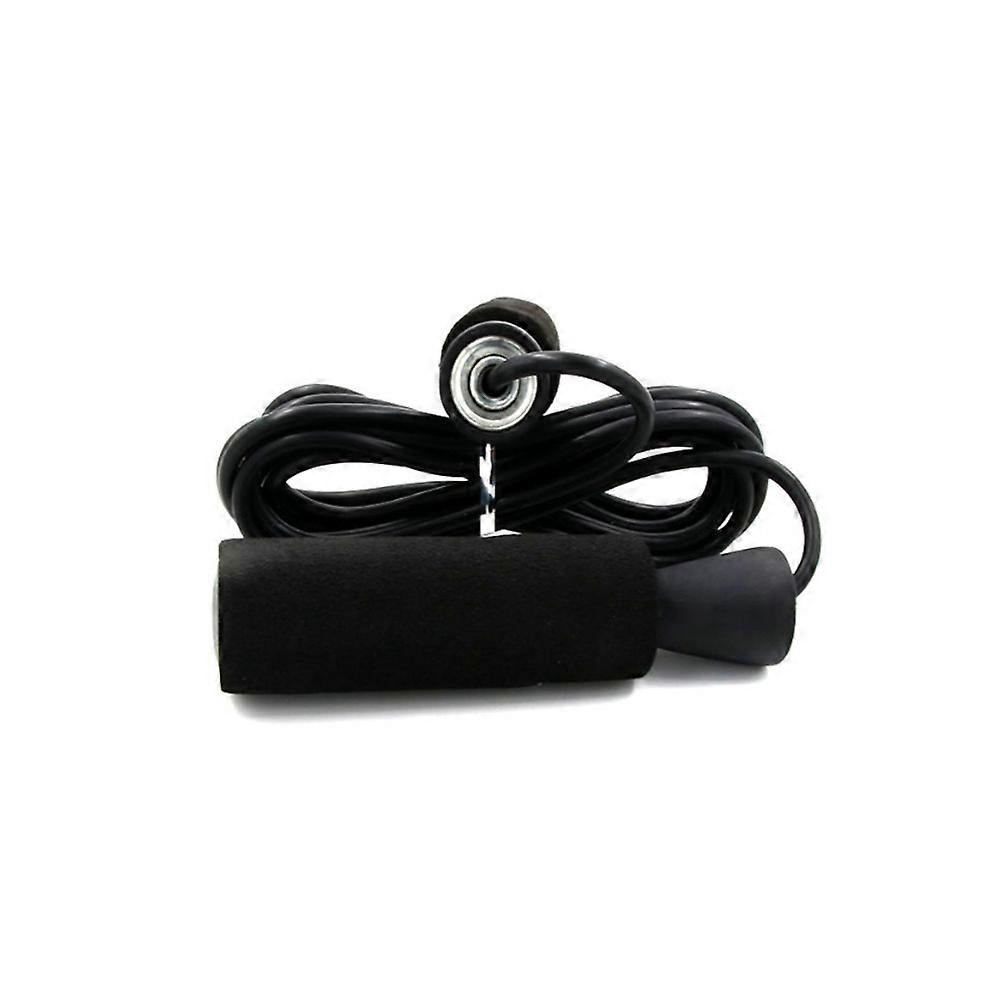 Training Jump Rope Round Rope Grip Handles Cardiovascular Training Black 5Pcs