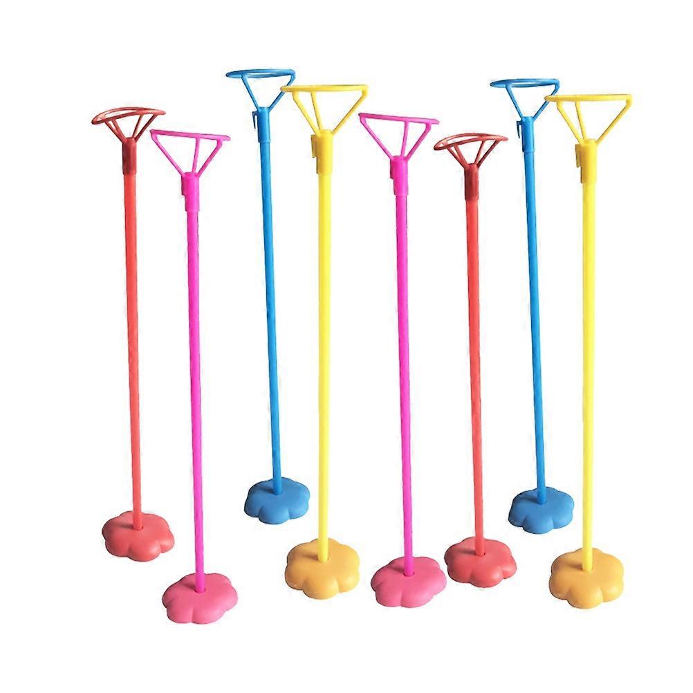 Table Holder Floating Stand for Indoor Outdoor Decoration Holding Balloons 8Pcs