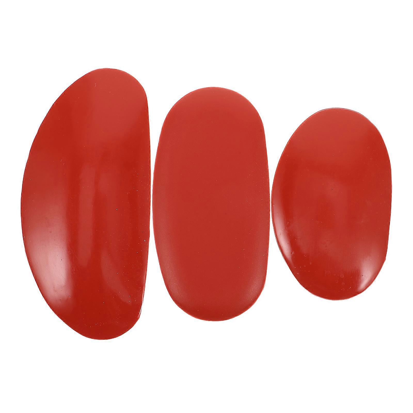 Clay Tools Set Silicone Shaping Pottery Crafting Diy School Projects 3 Sizes Oval Tool 3Pcs