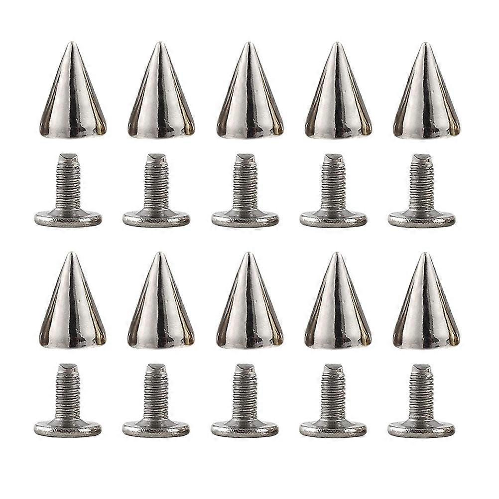 Rivets Unique Iron Rivets Diy Projects Silver 0.95x0.7cm 100 Sets