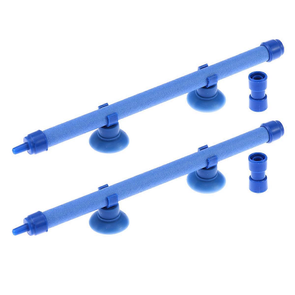 Aquarium Bubble Stone Tube Oxygenation Partner for Air Pump Blue 1Pcs