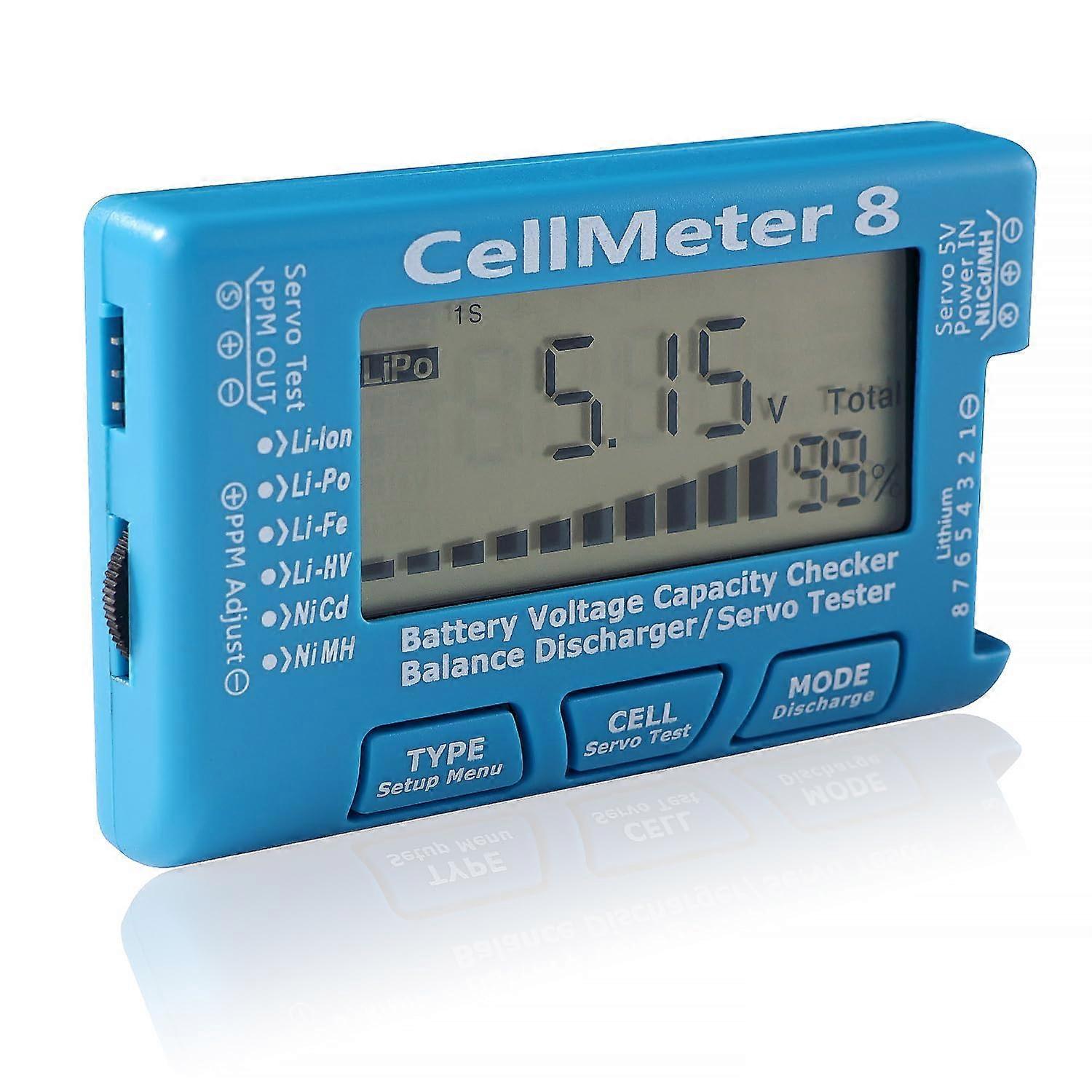 Digital Battery Capacity Tester, Battery Capacity Voltage Checker