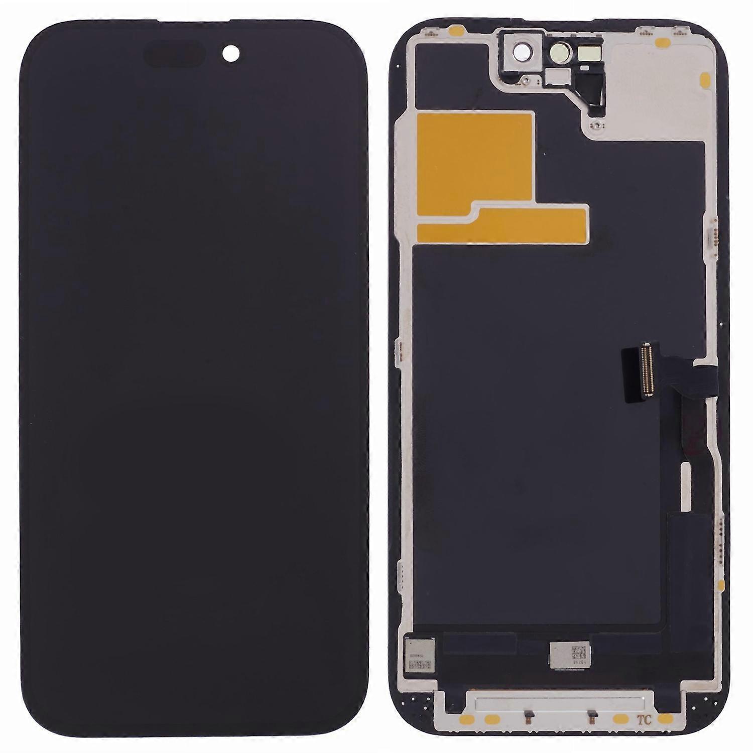 For iPhone 14 Pro Grade C LCD Screen and Digitizer Assembly Part (ZY Incell Workmanship) (Without Lo