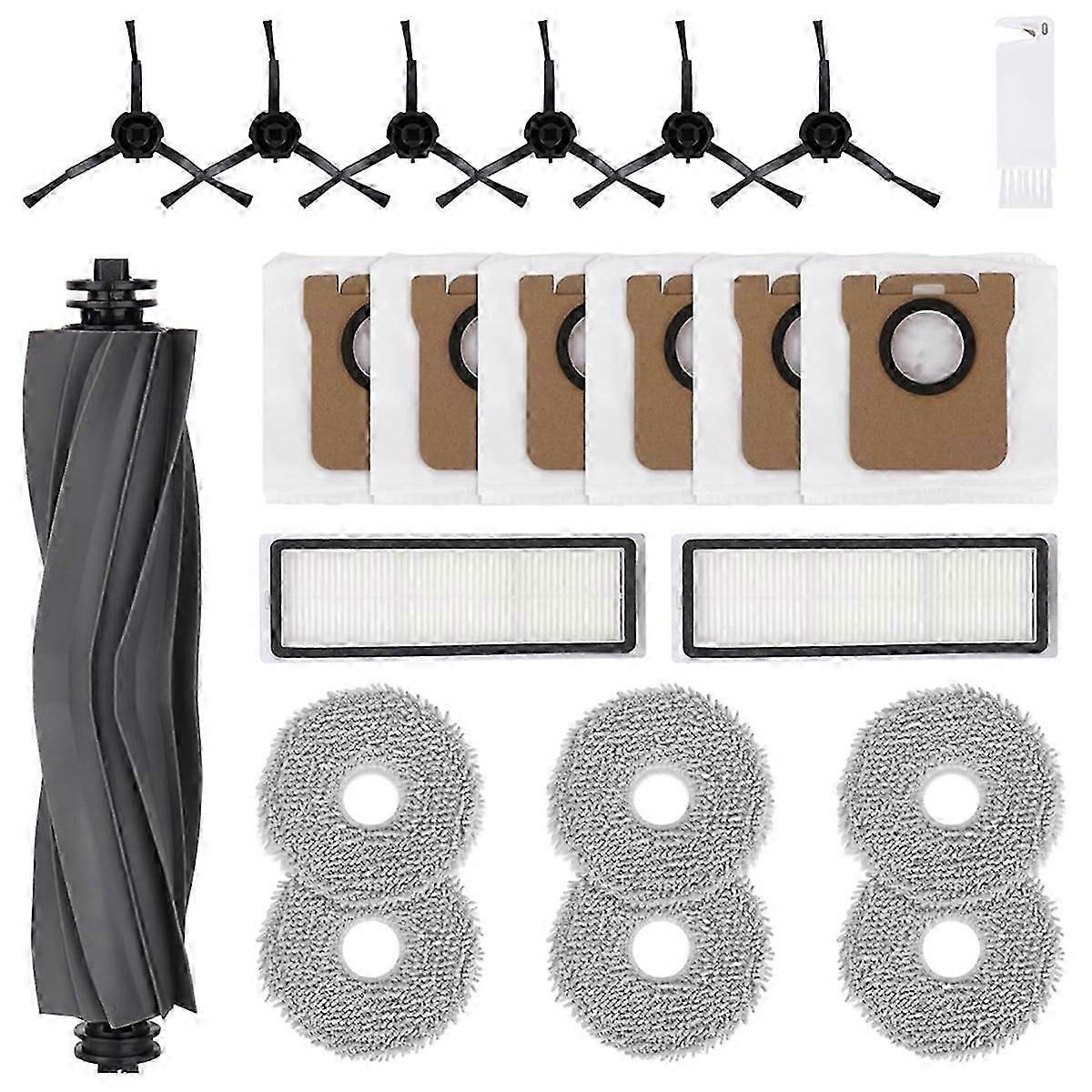 Suitable for Robotic Vacuum Cleaner Spare Parts Main Side Brush HEPA Filters Mop Clothsi xi