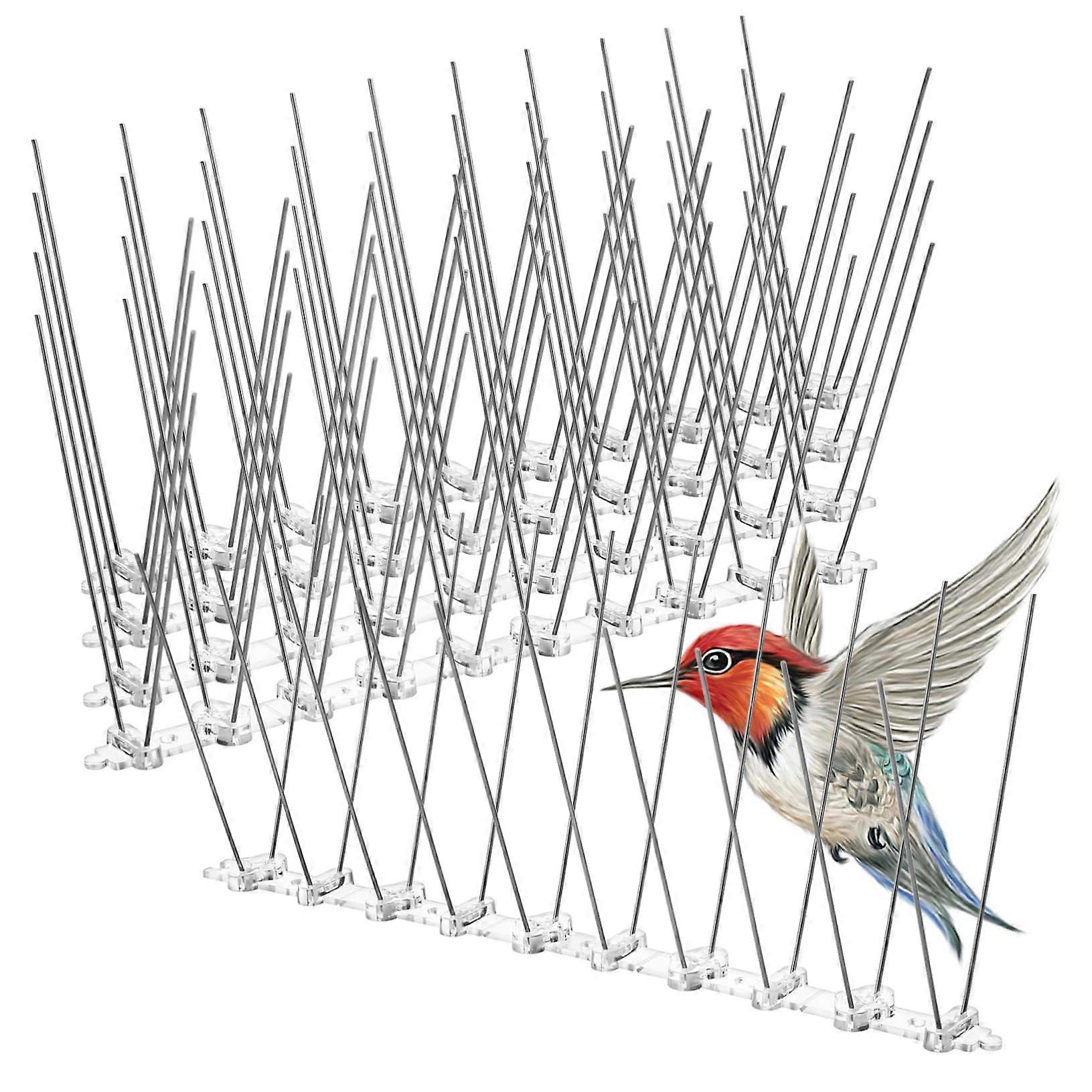 5 pieces bird spikes Effective spikes for garden and simple comprehensive agat birds Ref: 9078