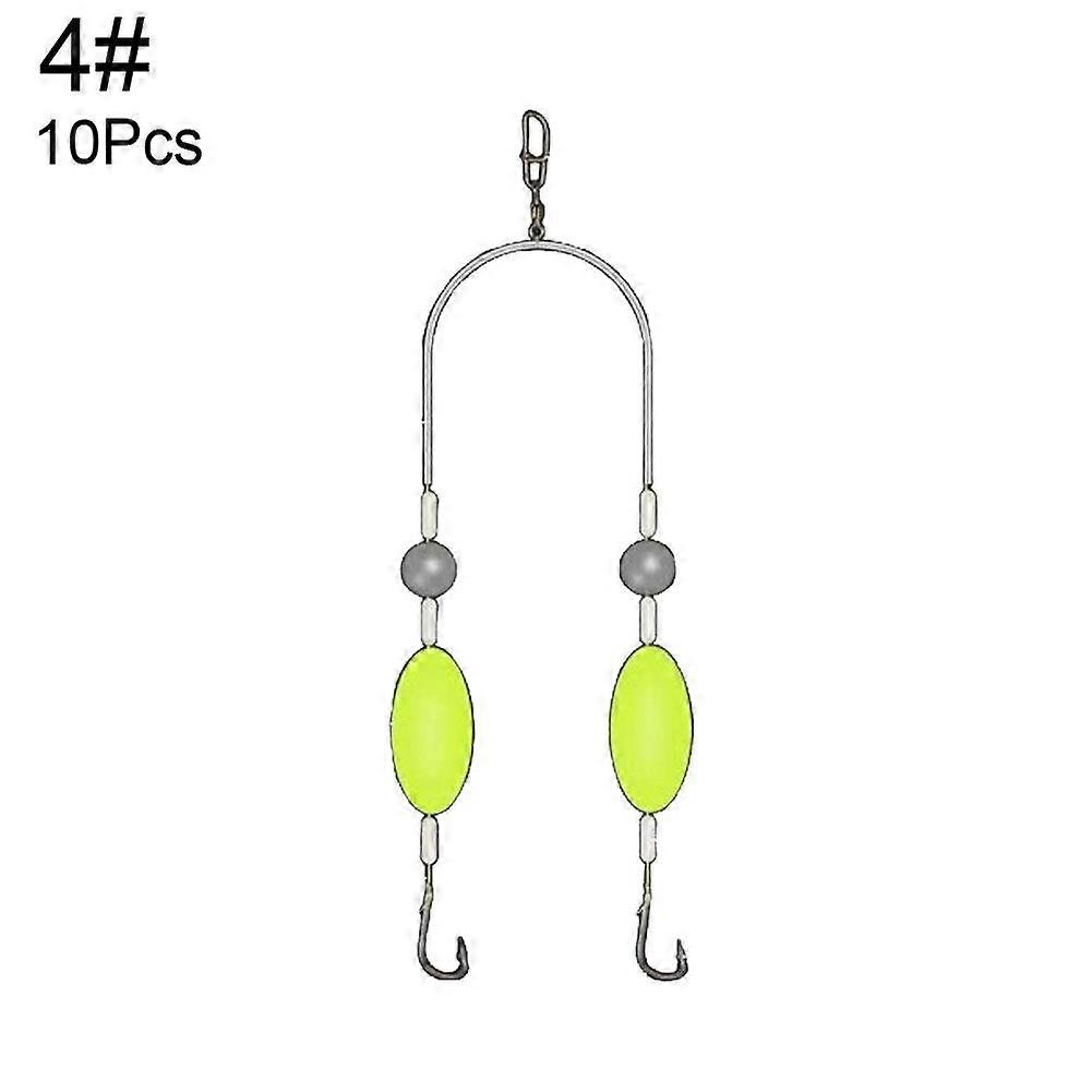 Freshwater Saltwater Bait Flip Fishing Hook Double-Hook Reverse Bottom T7J8 For Beginners Rig Amateurs Fishing Tools