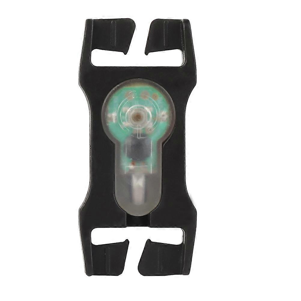 Black Backpack Signal Light for Night Use with Waterproof Design and 2.5cm Webbing Compatibility