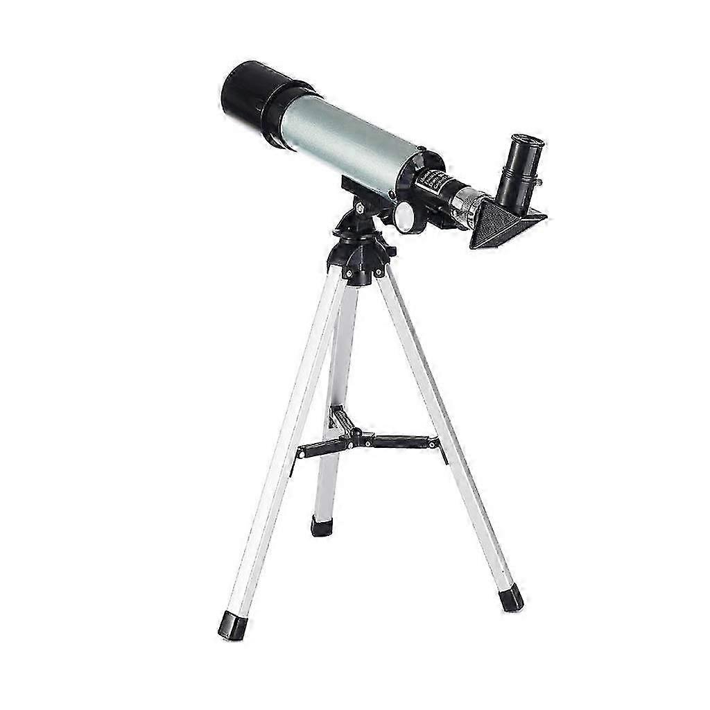 Beginner-Friendly Monocular Astronomical Telescope, 360/50mm Refractor Design with 90X Magnification Ideal for Stargazing