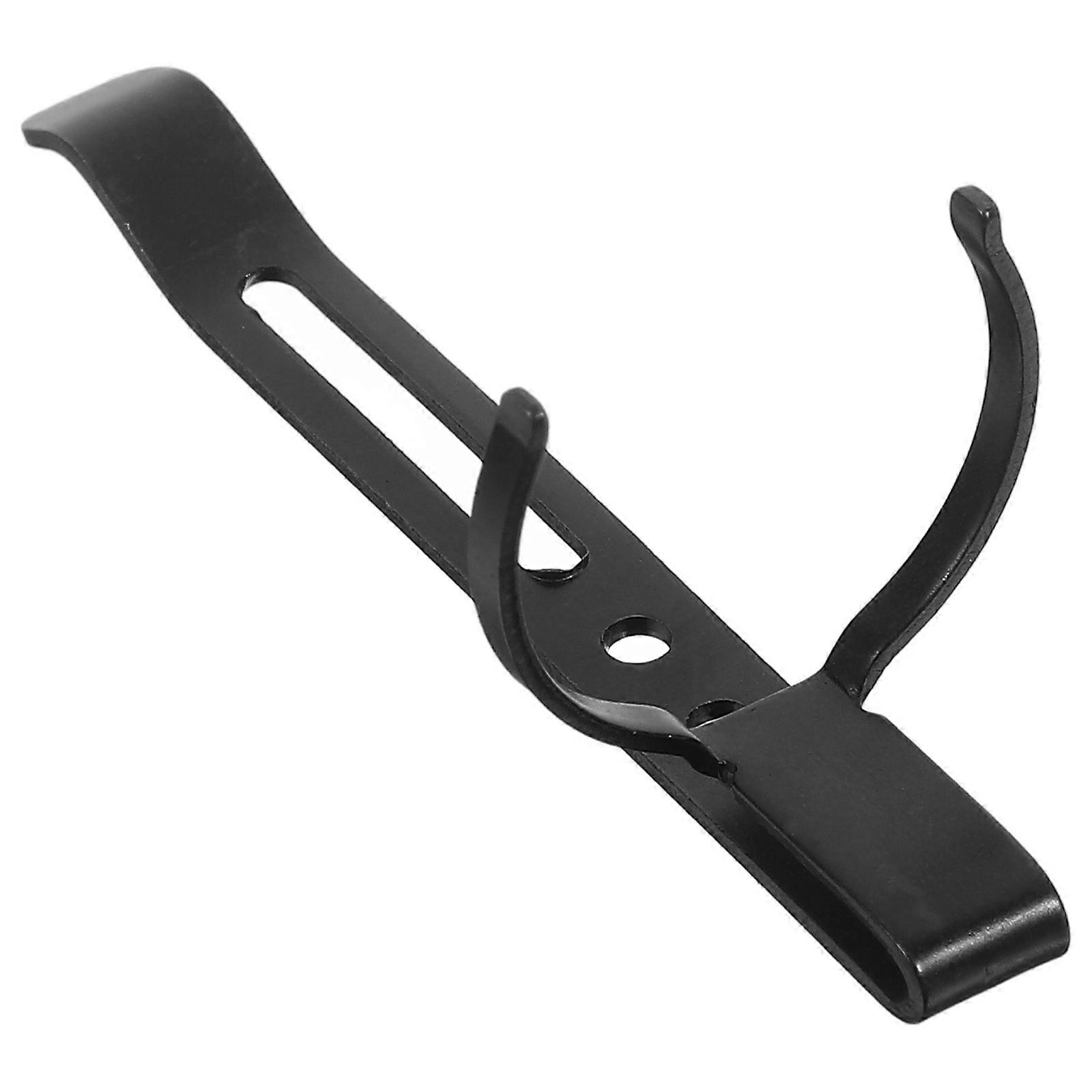 Belt Flashlight Holder Flashlight Belt Clip Flashlight Daily Use 6.60X2.40X2.30CM Iron Secures Flashlight 1Pack