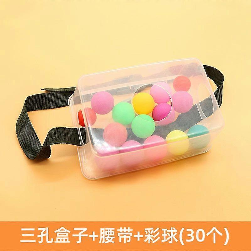 1 Set Funny Twerking Pong Game Props: Interactive Shaking Ball Toy For Parties Family Gatherings Fun - Plastic Box With Colorful Pong Balls