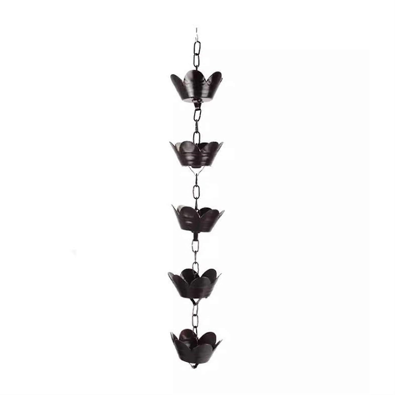 Rain chains, watering cans, rain collector cups, replacement downspouts, buckets