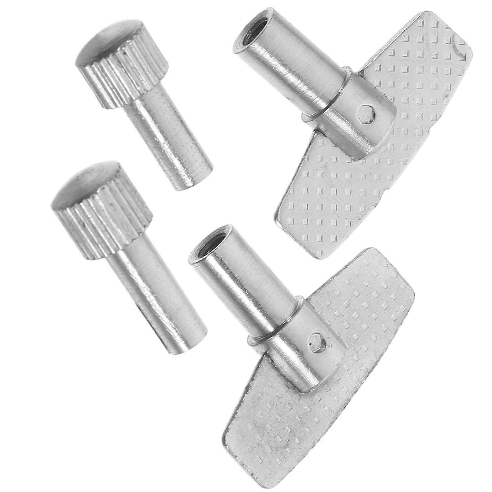 Mechanical Clock Part Repair Kit Clock Adjustment Tool Silver Iron 1Set