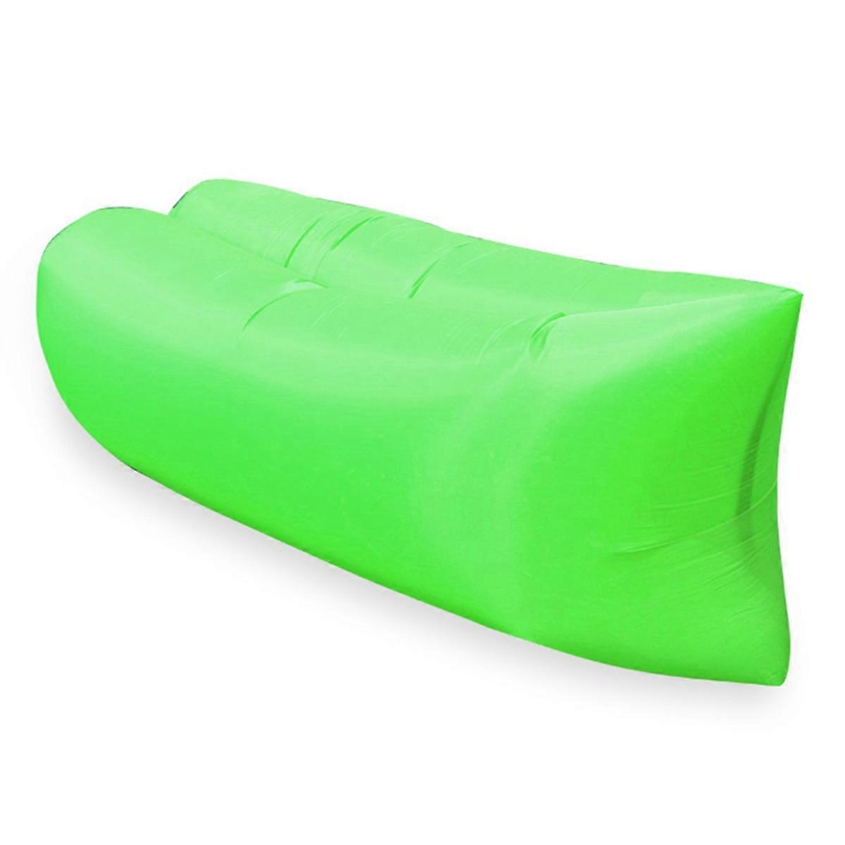 Inflatable Sofa - Easy to Install, Portable, Waterproof and Leak-Proof Design, Ideal Sofa for Backyard Beach Green