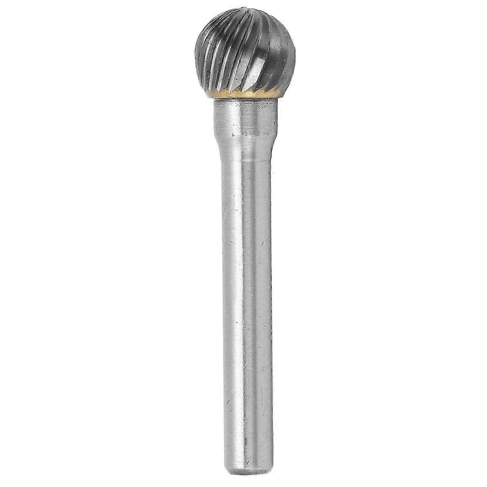 Single Cut Burr Ball Shape Carbide Rotary File for Woodworking Engraving and Drilling