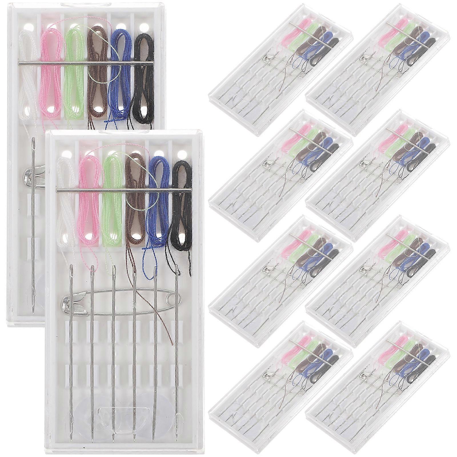 Sewing Travel Kit Daily Use Multifunctional Sewing Kit Sewing Threads Kit 10Set