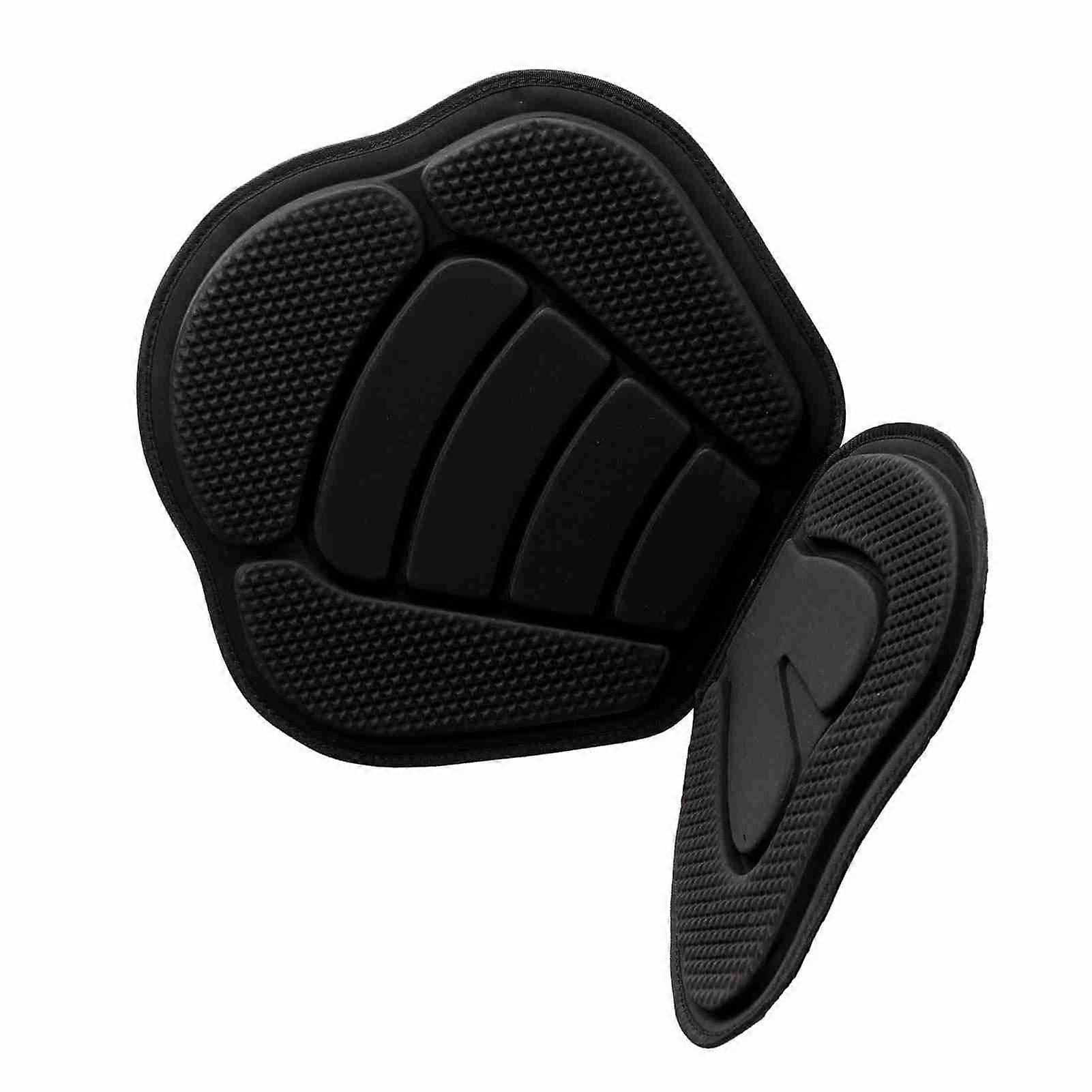 Padded Kayak Seat Cushion with Back Support and Adjustable Straps for Boating Canoeing Kayaking Fishing