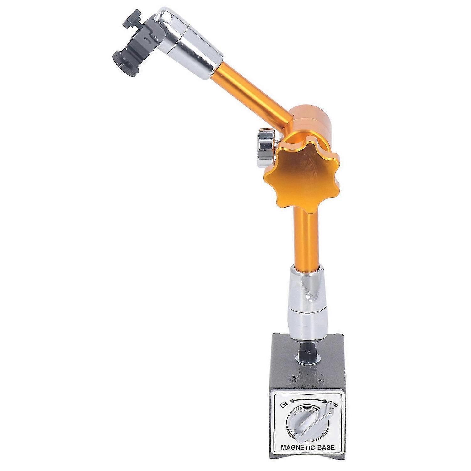 Dial Indicator Holder Strong Magnetic Flexible Arm Easy Fixed Dial Indicator Stand Base