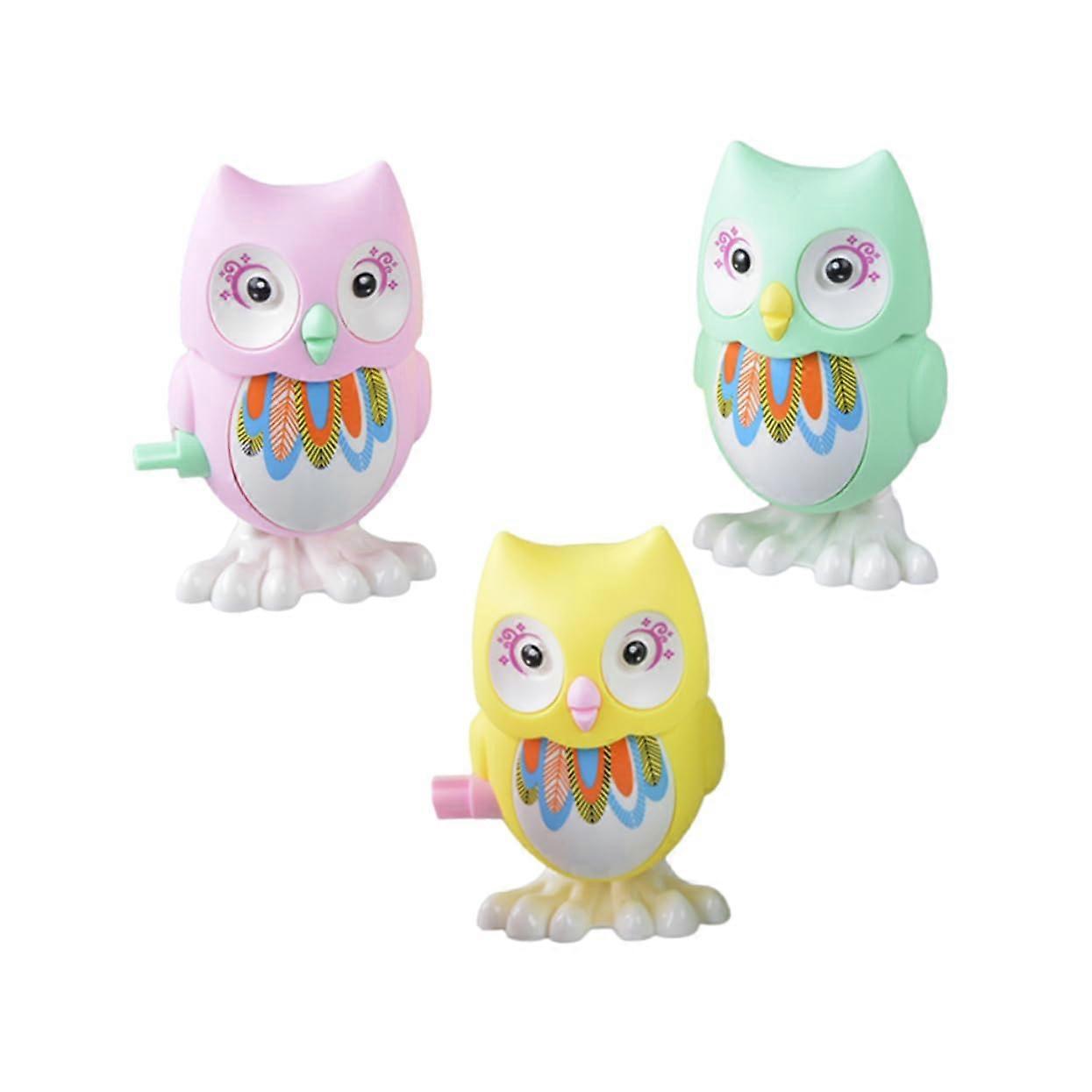 3 Pieces Creative Wind-Up Toy for Kids – Interactive Toy for Boys and Girls, Energy Efficient, Assorted Colors