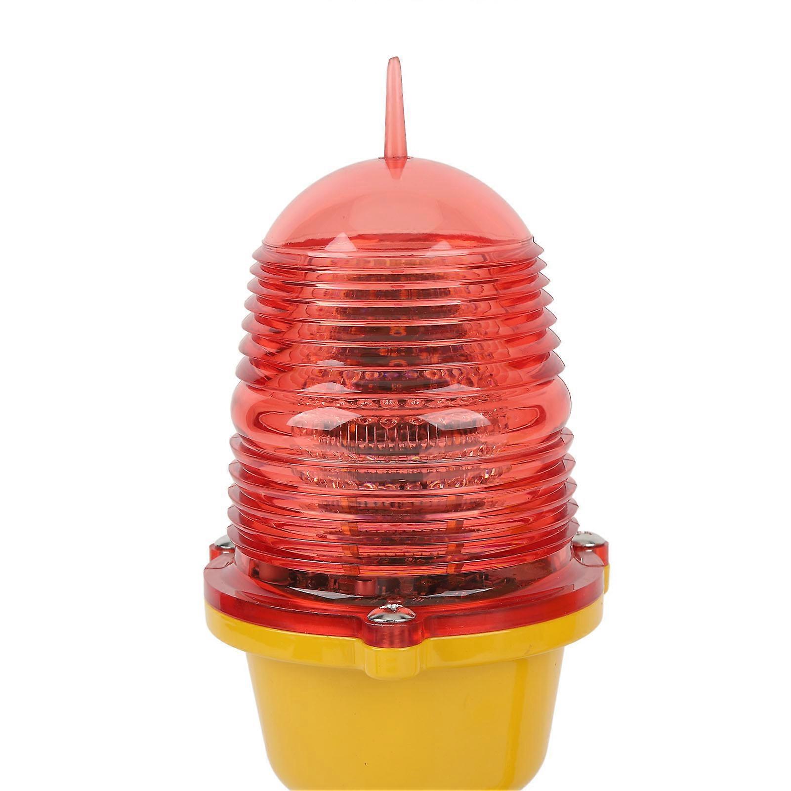 Marine Beacon Light Marine LED Strobe Light Double Head Emergency Warning Beacon Lights Red AC110V Two Lights On Simultaneously