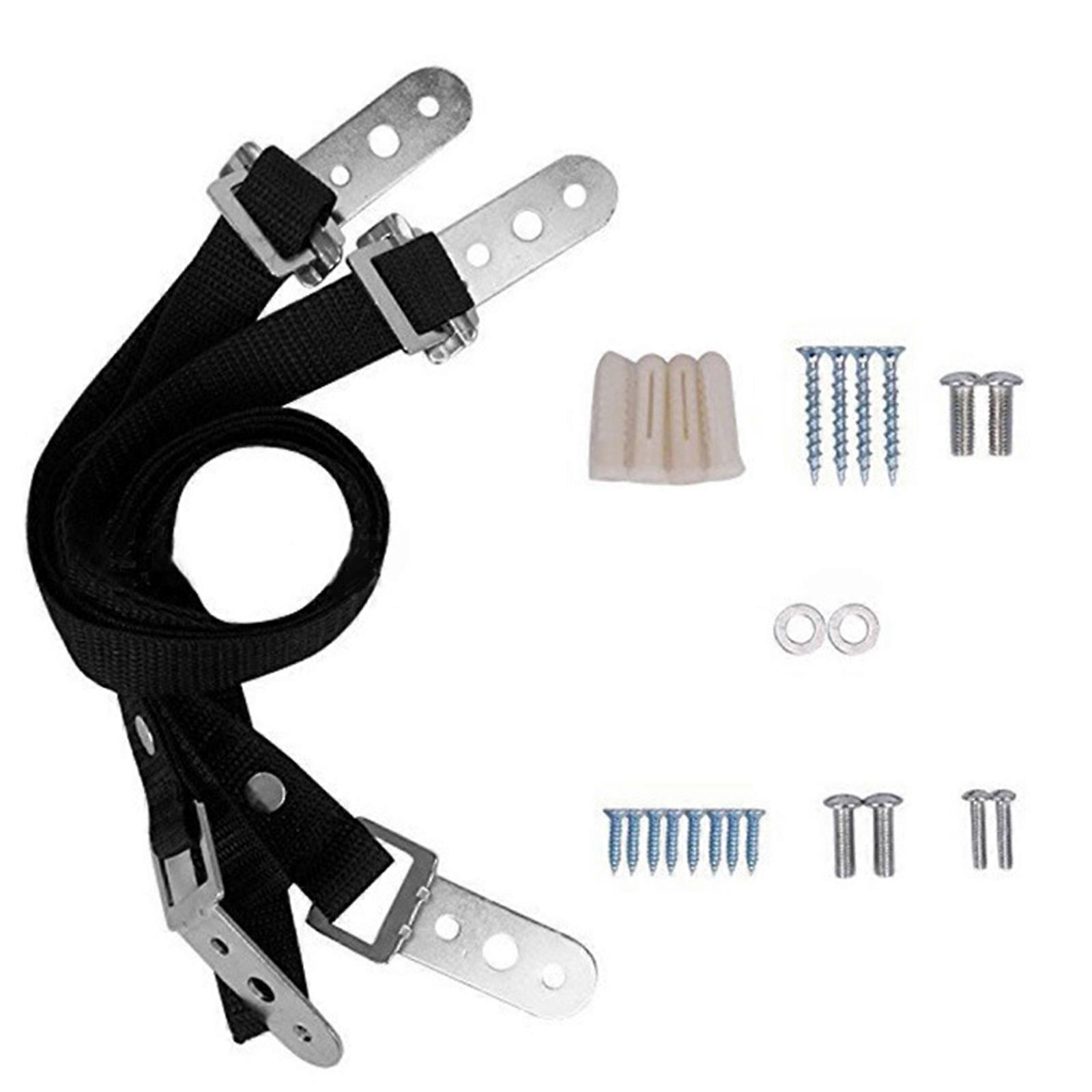 Quick Install Safety Straps Prevent Furniture TV Tip Overs For Home Child Protection 72cm Adjustable Length  Set