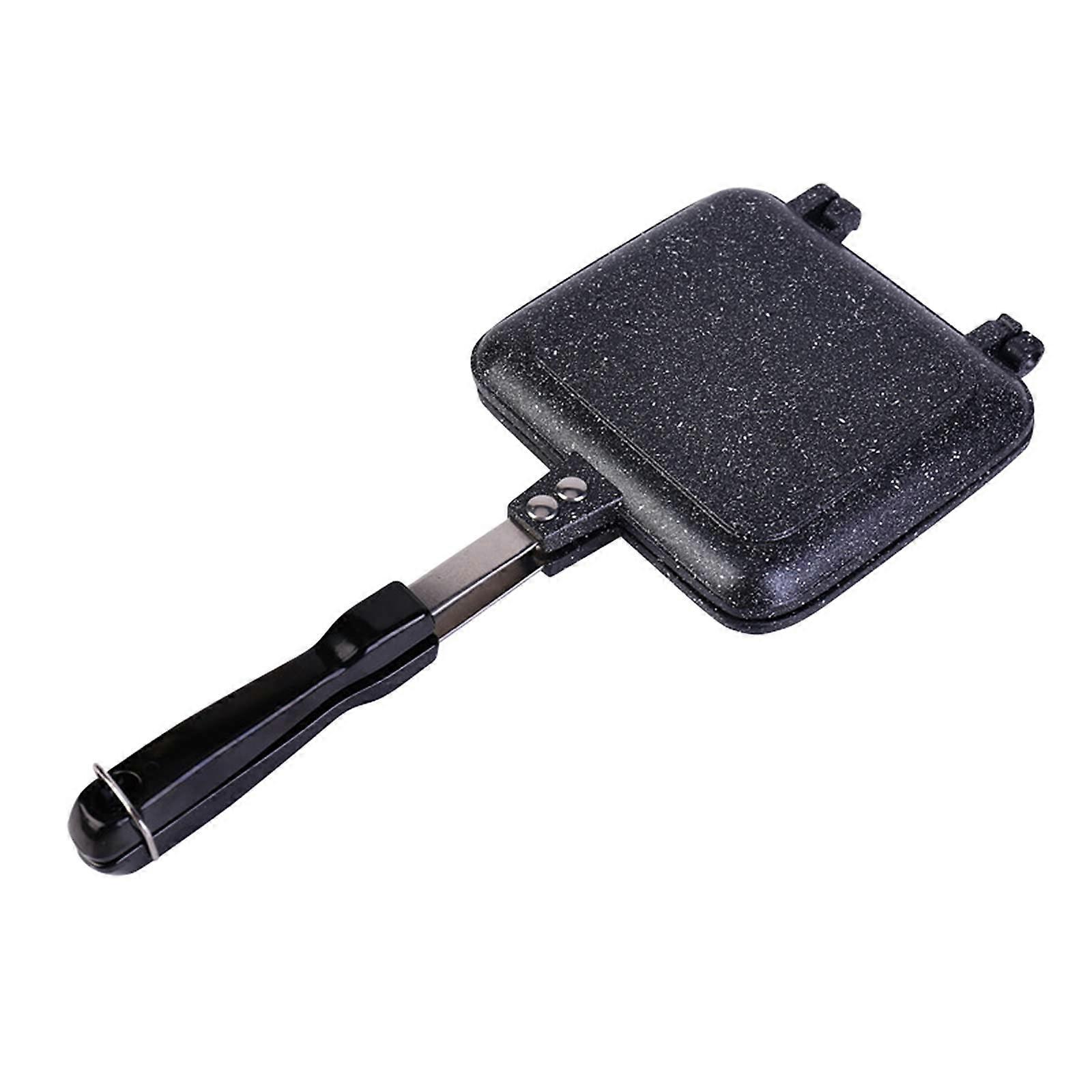 Doublesided gas sandwich machine for bread, toast, grill pan, frying pan, Type 1