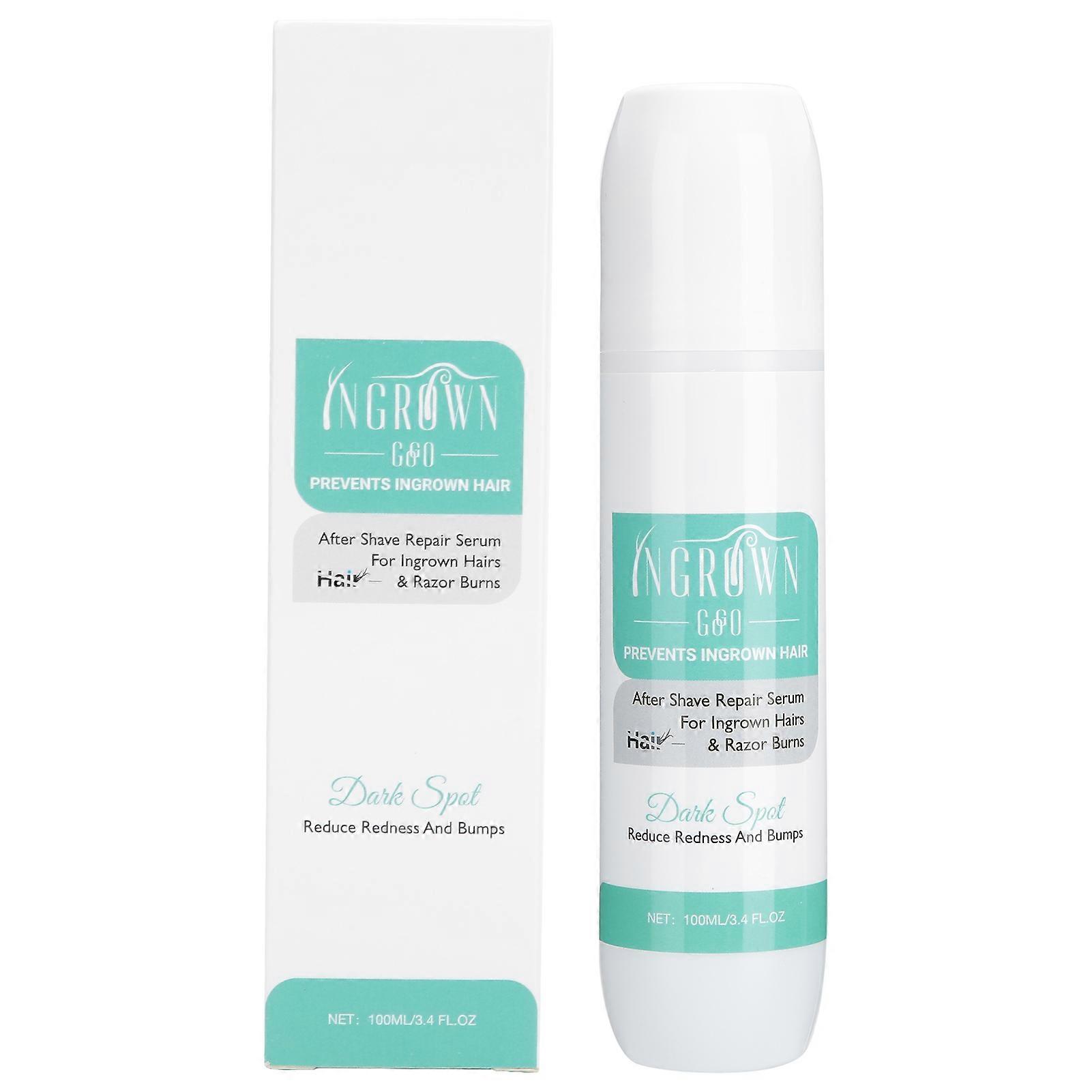 PANSLY Solution Poils Incarnés Inhibiteur de Croissance de la Barbe Razor Bump Solution Sérum 100ml