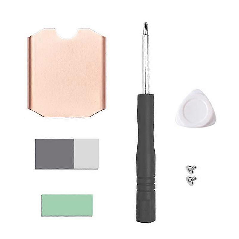 For Steam Deck SSD Copper Heat Sink Set A