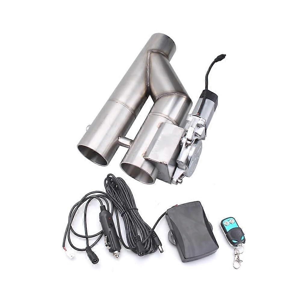 Motorcycle Exhaust Universal Muffler Kit, 3-Inch Nozzle, Adjustable Silencer